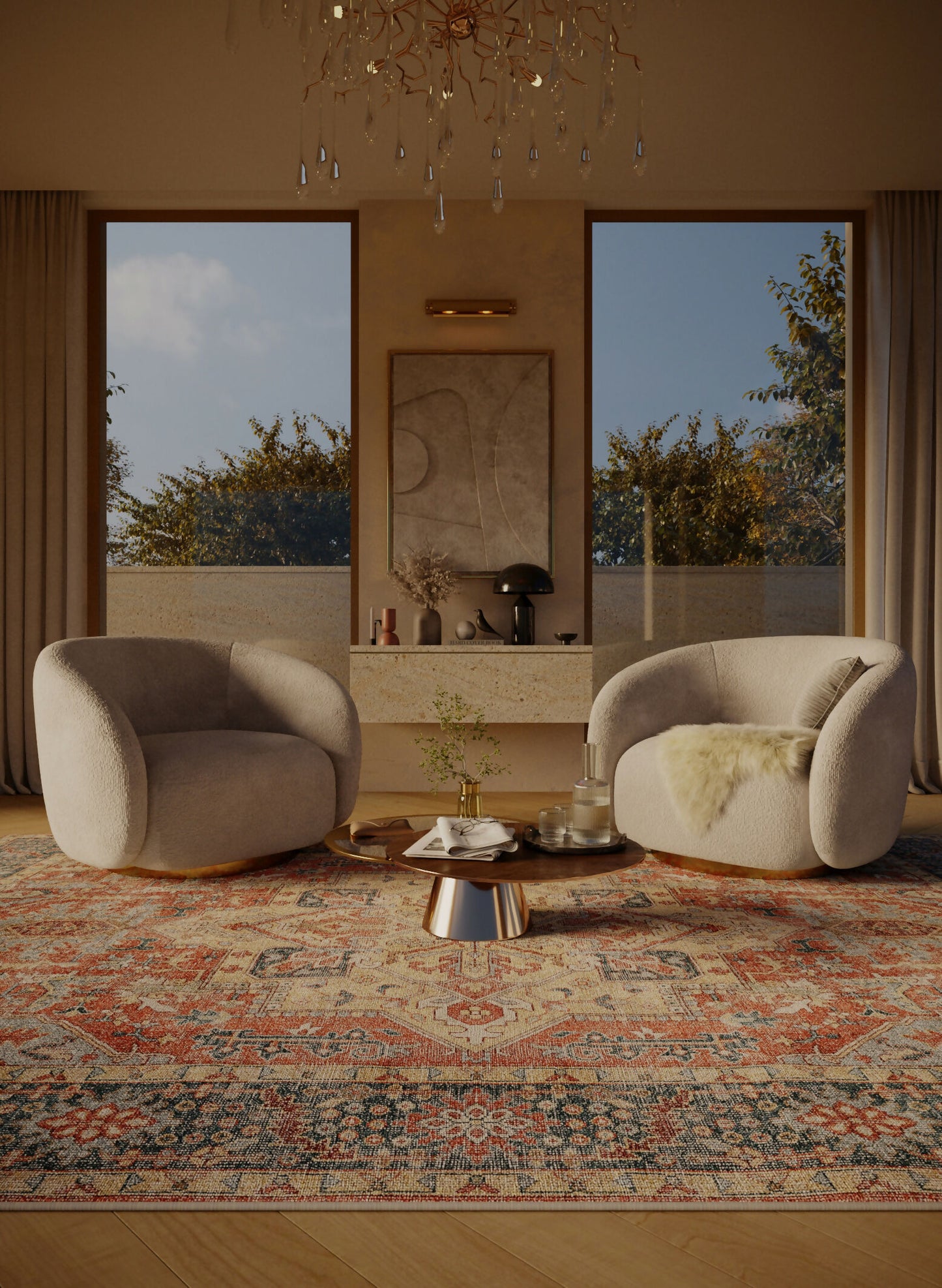 Mughal Garden Rug