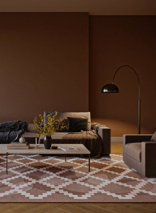 modern boho rug