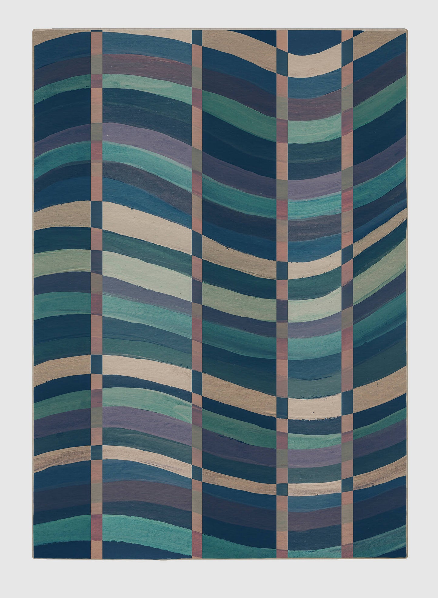 Caribbean Waves Rug