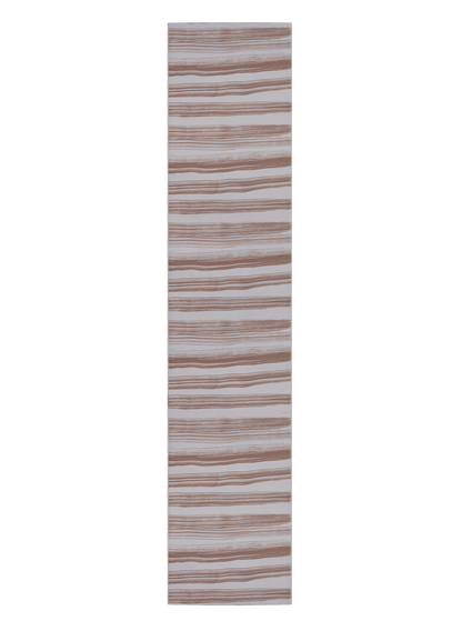 brown striped rugs
