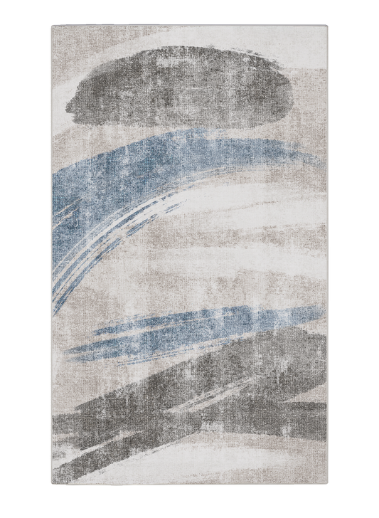 Blue Gray Rug